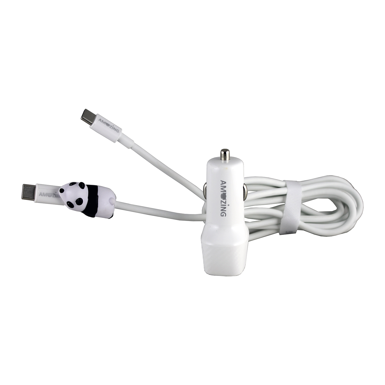 Cargador Vehiculo USB / C + Cable C a C