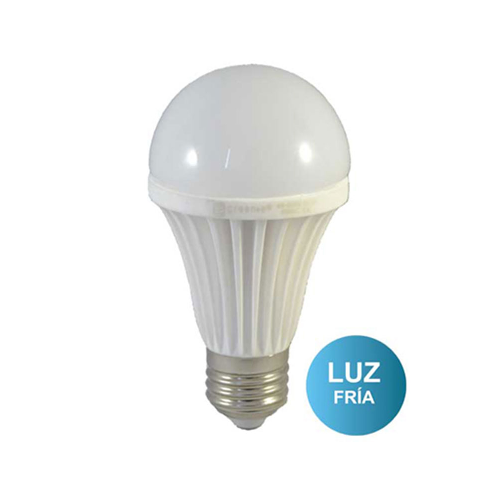Ampolleta Led 10w E27. Luz Fr&iacute;a