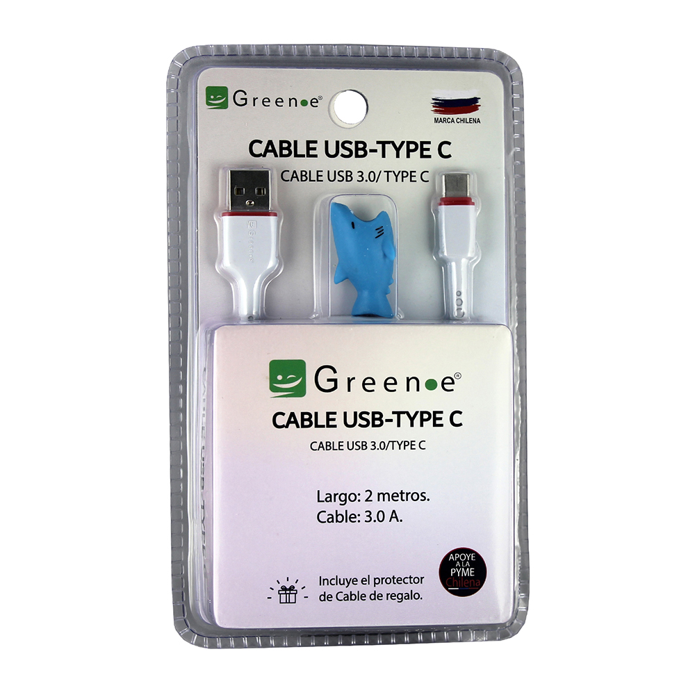 Cable USB a Tipo C / 2 Mts