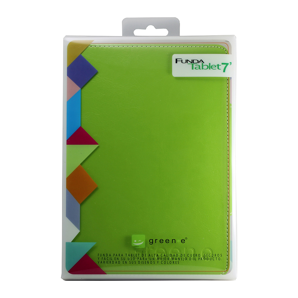 Funda Tablet 7 pulgadas Verde