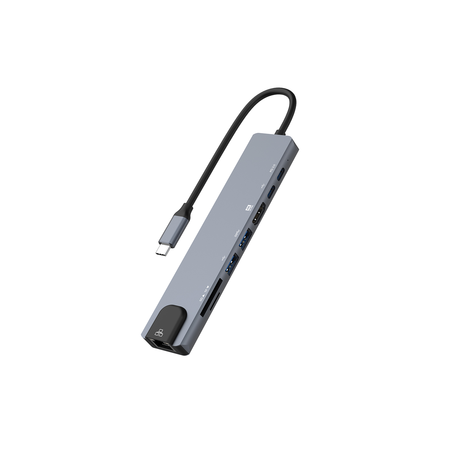 Adaptador Multiple HUB USB Tipo C