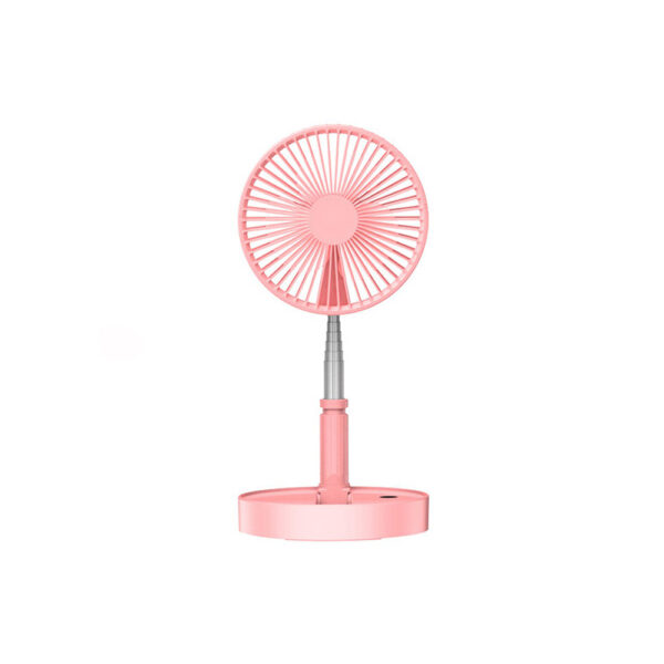 ventilador inalámbrico rosa