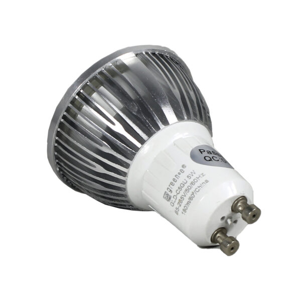 Ampolleta LED de 5w GU10 luz Calida x 3 unidades - Imagen 5